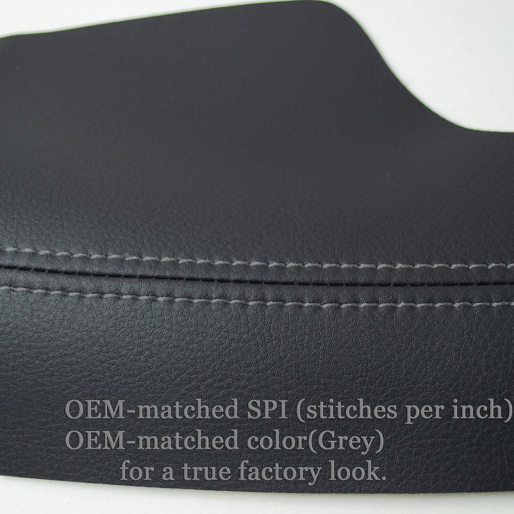 8PCS Leather Door Armrest Covers Wrap and Door Fabric Replacement for Honda Civic 2022-2026 11th Gen – Anti-Scratch, Waterproof, Luxury Interior