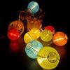 5W Lanterns Solar Led String Light Outdoor Garden Fence Fairy Light Garland For Christmas Wedding Party Patio