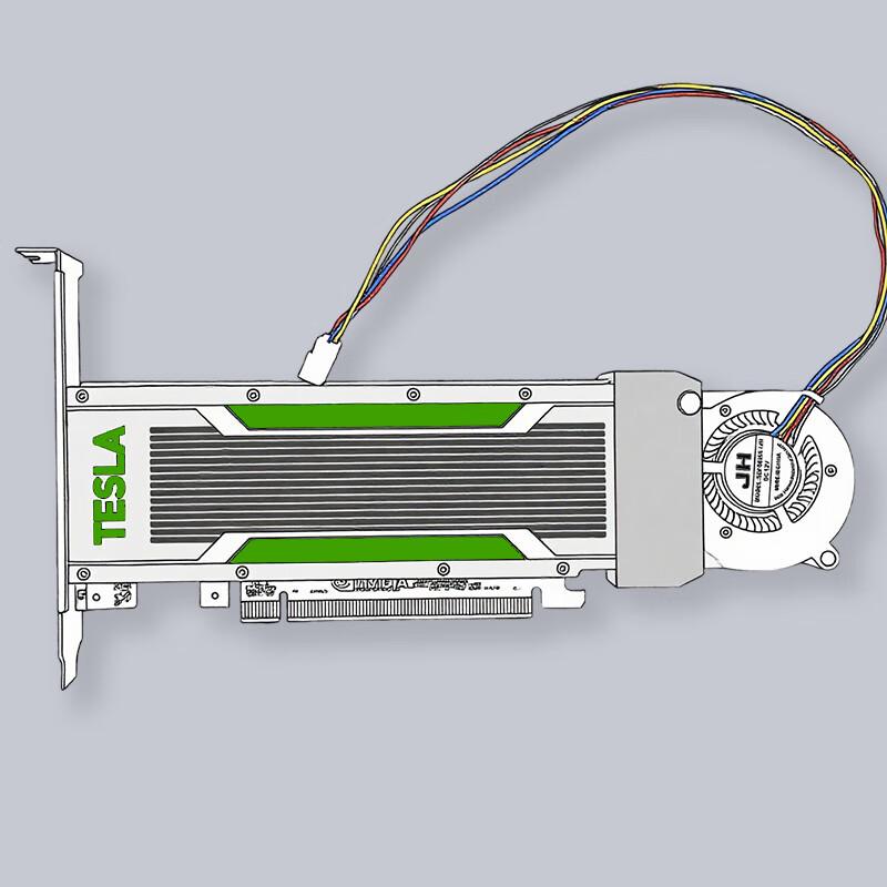 Итерационное пространство Вентилятор-кулер для GPU NVIDIA Tesla CN-вилка (адаптер в комплекте)