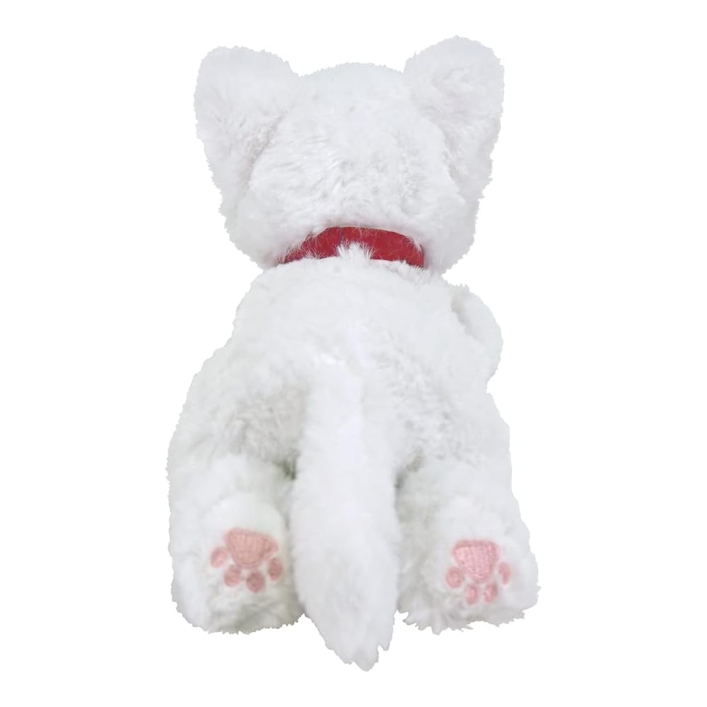 Плюшевая игрушка «Кошка с разными глазами» Sanlemon 11x29x12 см Милая мягкая игрушка-животное