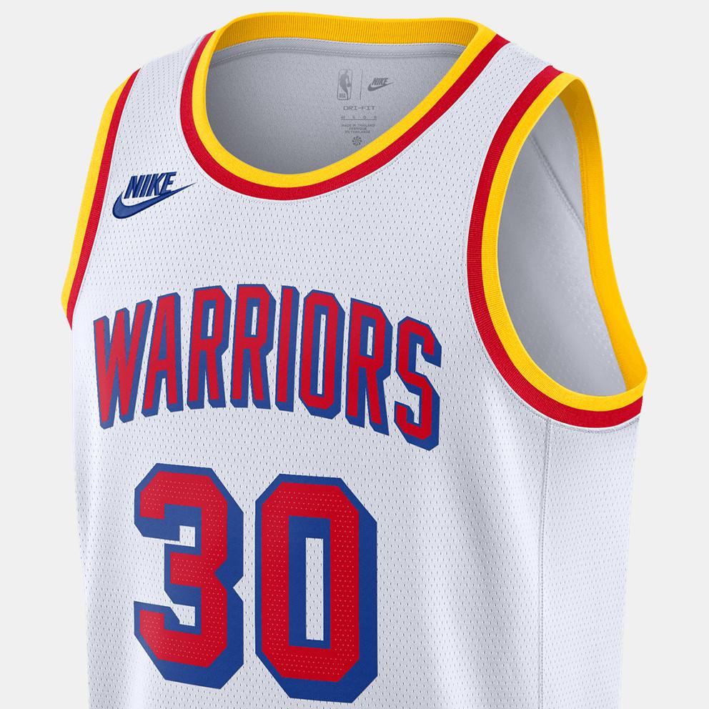 Nike Golden State Warriors DRI FIT НБА Стефен Карри Баскетбольная майка Мужская Белая FQ4689-103