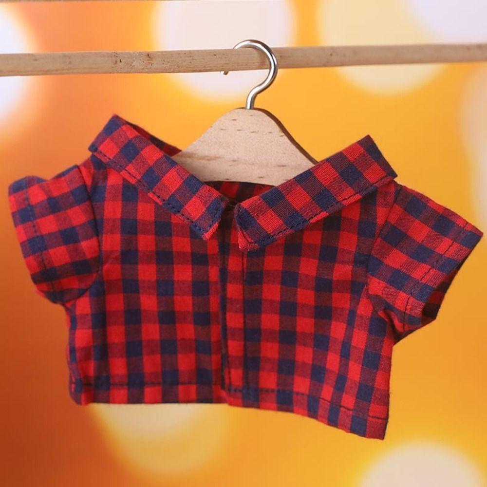 Multicolors Doll Clothes Fashion Style Idol Doll Outfit Mini Clothes  15/20cm Cotton Stuffed Dolls