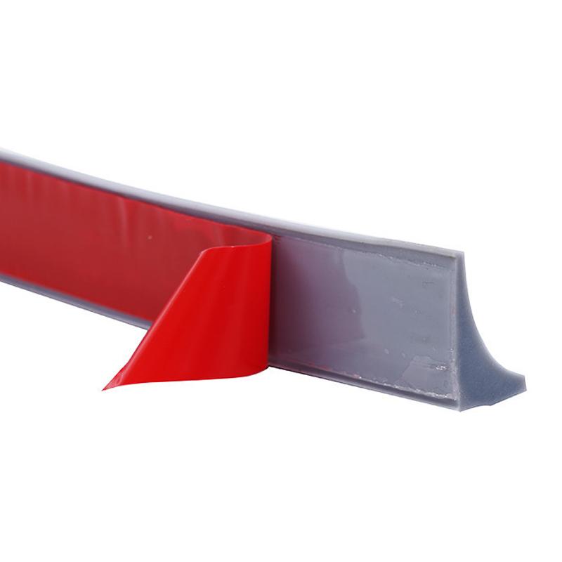 1 м силиконовая водоудерживающая полоса для плиты, многоцветная ванная комната из ТПЭ, домашний декор, барьер для душевой плотины