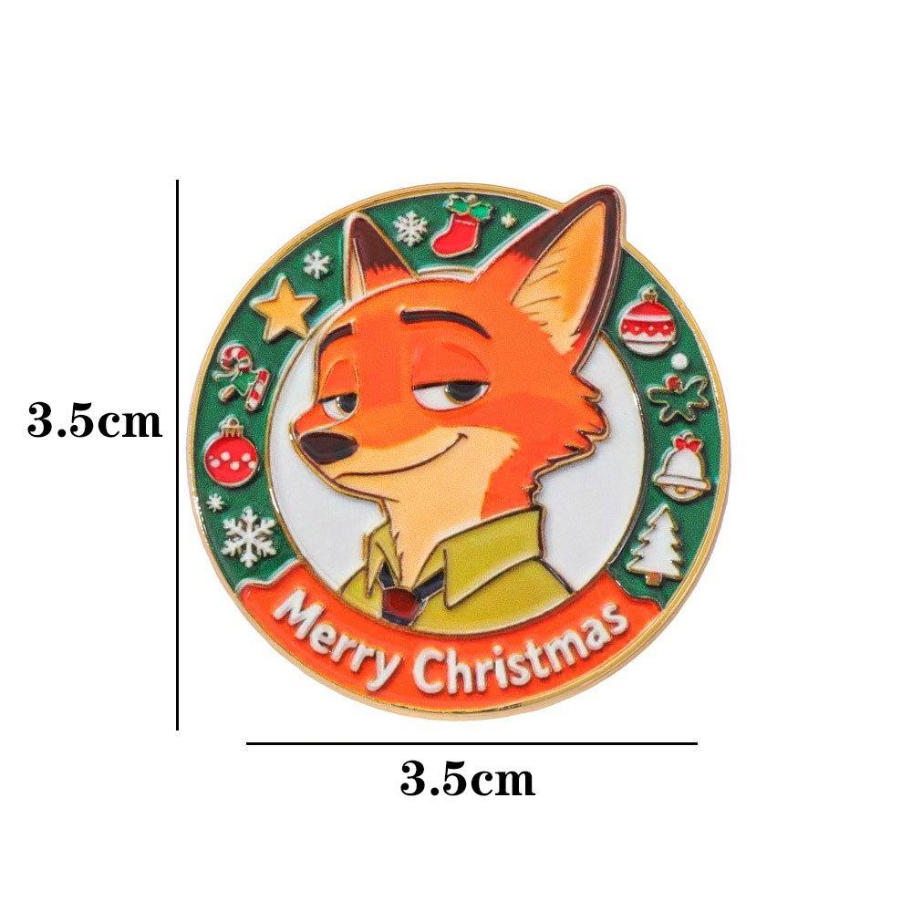 28 Штук Crazy Зверополис Металлическая Значок Ник Лис Джуди Кролик Сплав Эмаль Брошь Горячая Распродажа