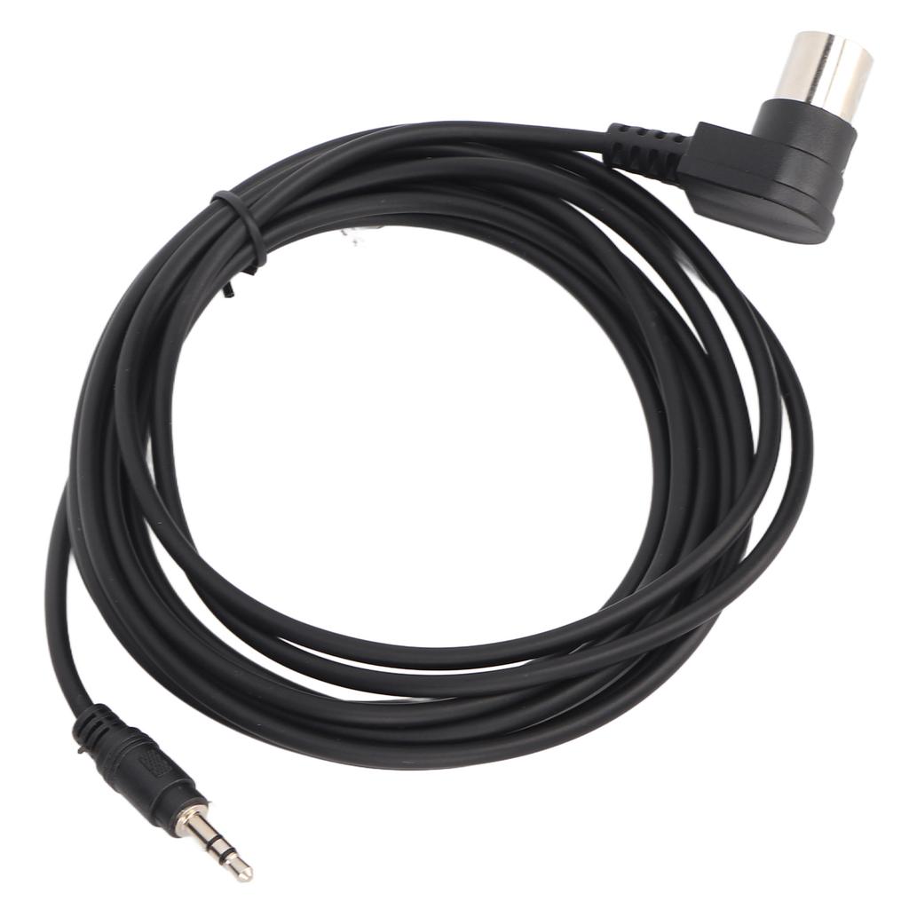Кабель 3,5 мм на 90 градусов MINI DIN 5-контактный штекерный Стабильный DC3,5 мм на MINI DIN 5-контактный шнур Звуковой адаптер