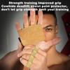 1 пара накладок для захвата из коровьей кожи, накладки для подъема, перчатки для тренировок в зале, тяжелая атлетика, калистеника, пауэрлифтинг, фитнес, спорт, защита для рук