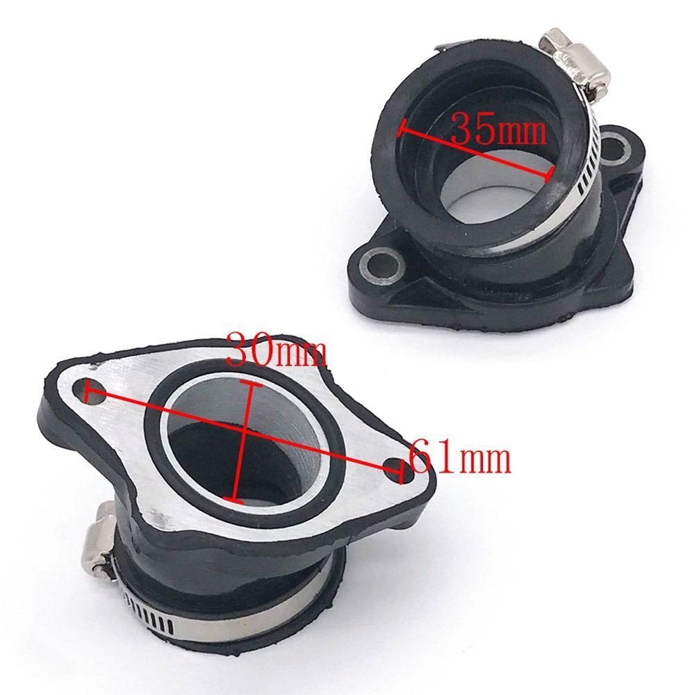 JQ-109 Carburetor Intake Manifold 30mm Manifold Boot Joint Accessories Intake Manifold Pipe ATV