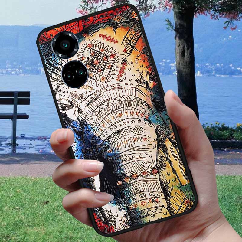 Чехол для Tecno Camon 19 Camon19 Neo 3D Рельефный Тисненый Чехол для Телефона Для Tecno Camon 19 Pro 4G 5G Neo Мягкий Силикон Мультяшный