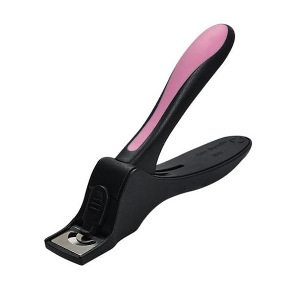 Nail Clippers Adjustable Trimming Positioner Stainless Steel Shape Blade Ergonomic Handle Fake Nail Tip Clipper Cutters Trimmers Scissors