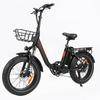BAOLUJIE DZ-2030 U Shaped Model Electric Bicycle 48V13Ah Battery 500W Motor 40KM/H Top Speed All-Terrain Tires City Commute E-Bike