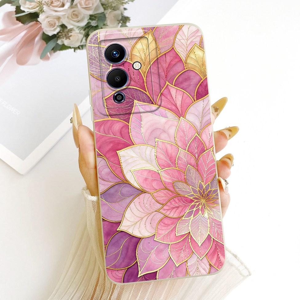 Чехол для телефона Infinix Note 12 5G X671 Чехол для Infinix Note 12 Pro 5G X671B Покрытие Модный Мультяшный Милый Смешной Расписной Силиконовый