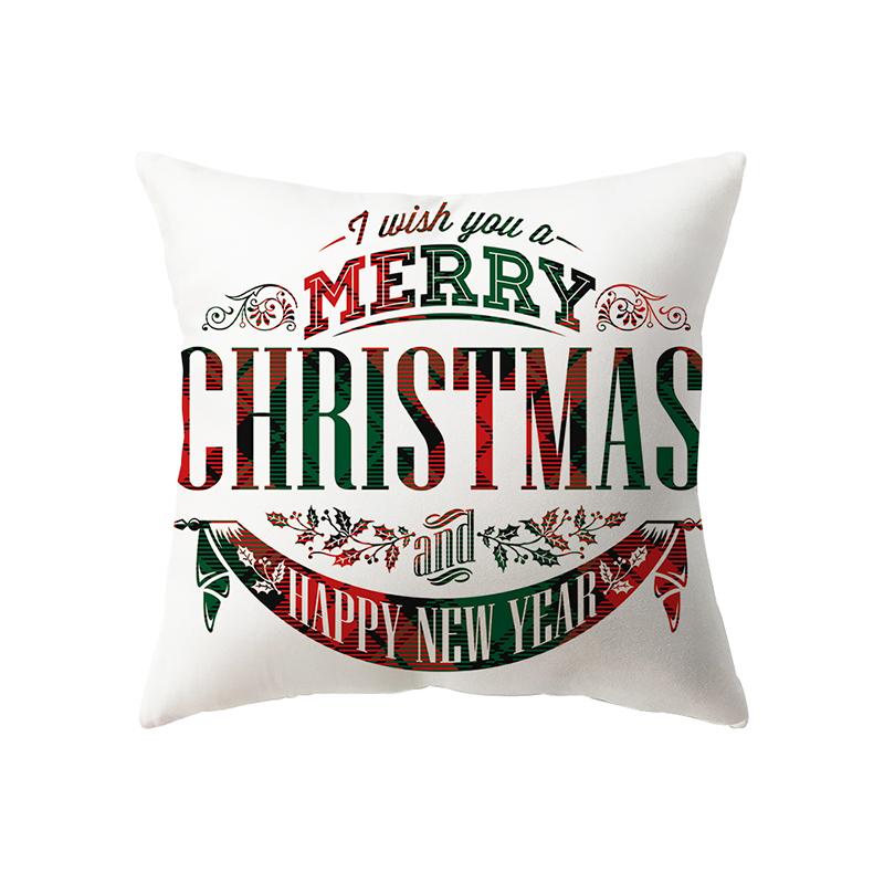 Рождественская тема Санта-Лось Рождественская елка с принтом наволочка для дома, гостиной, украшения дивана, подушка, наволочка