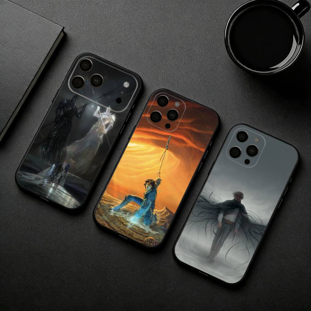 Чехол для телефона The Stormlight Archive Для iPhone 17pro, 16,15,14,13,12,11 X XR Plus, Другие Мягкий Черный Чехол
