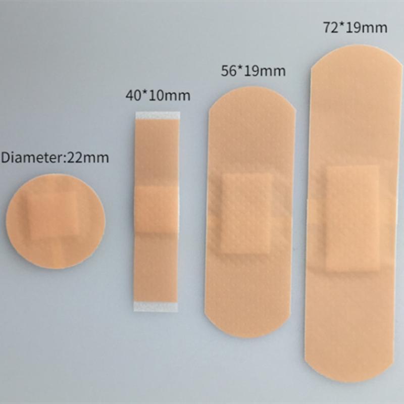 100 шт./упак. водостойкие пластыри, клейкие повязки, первая помощь, медицинские антибактериальные пластыри для ран, мульти-размеры, дорожные наборы для неотложной помощи