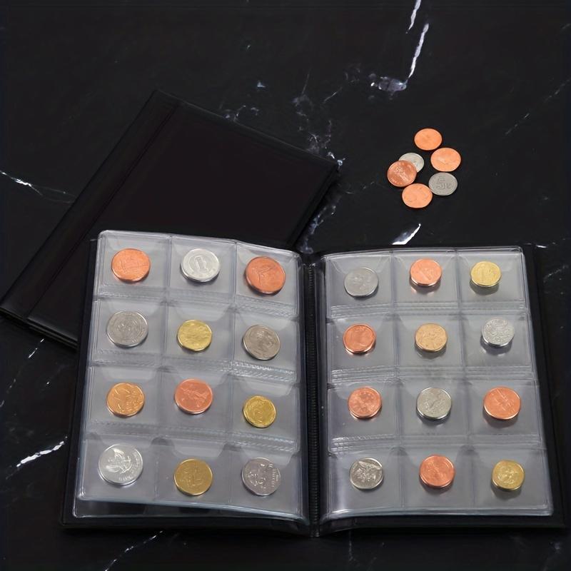 120 карманов, коллекция книг, памятные держатели для хранения монет, альбом для монет
