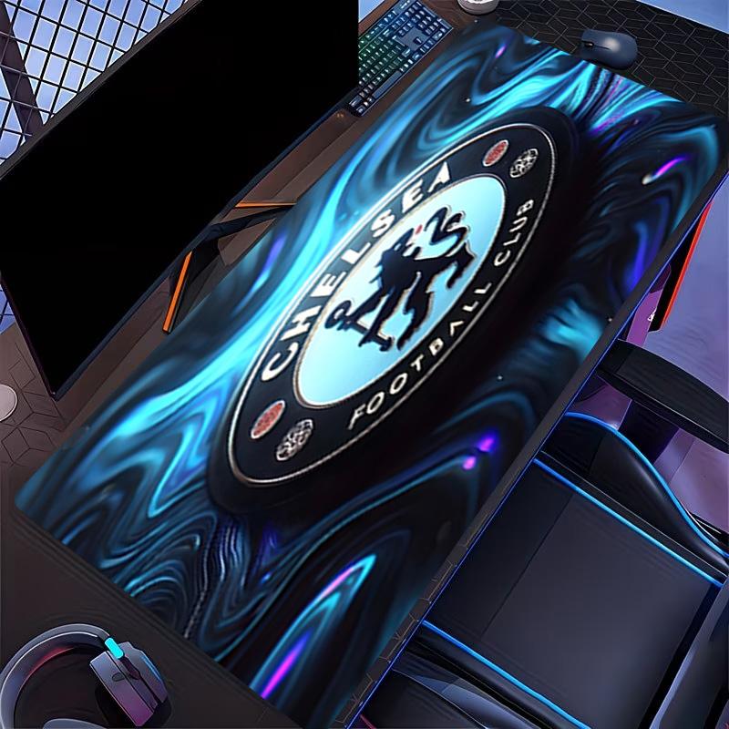 football club F.C Print Mouse Pad, for Keyboard Pad Laptop PC Mat for Office Home Use, Desk Decor, Perfect Birthday Gift for Gamers