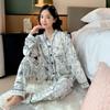 Kundalik Ayollar Pijama To'plami Kuz Qish Uzun Yengli Uzun Shimli Qizlar Uy Kiyimi Shirin Pijamalar Yumshoq Pijama Qulay Ayollar Pijamasi Qizlar