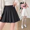 Academy Style Pleated Skirt: Plus Size, High Waist, Mid-Length for Junior & Senior High Students [4 Lengths]