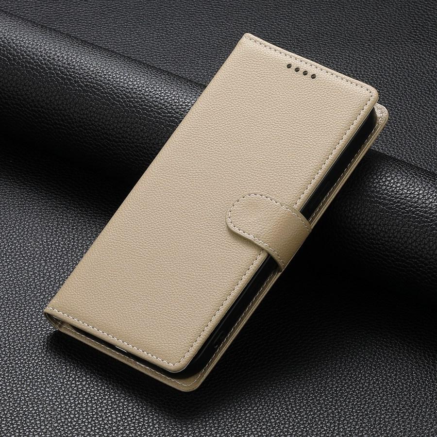 Магнитный чехол-кошелек с узором личи, слотом для карт + фоторамка для Xiaomi OPPO VIVO Honor MOTO SONY, регулируемая подставка, откидной чехол с ремешком, предотвращающим потерю