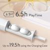 Maxell Полностью беспроводные наушники, совместимые с Bluetooth-адаптером, Одиночные, Белые, 5.3, Громкая связь, Легкие, Маленькие, Тип,