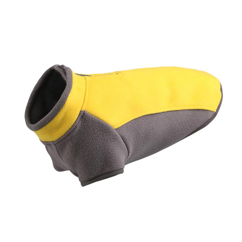 Суперэластичная флисовая одежда для собак для маленьких и средних собак, зимняя толстовка для щенков, пальто для французского бульдога, одежда для чихуахуа, мопса