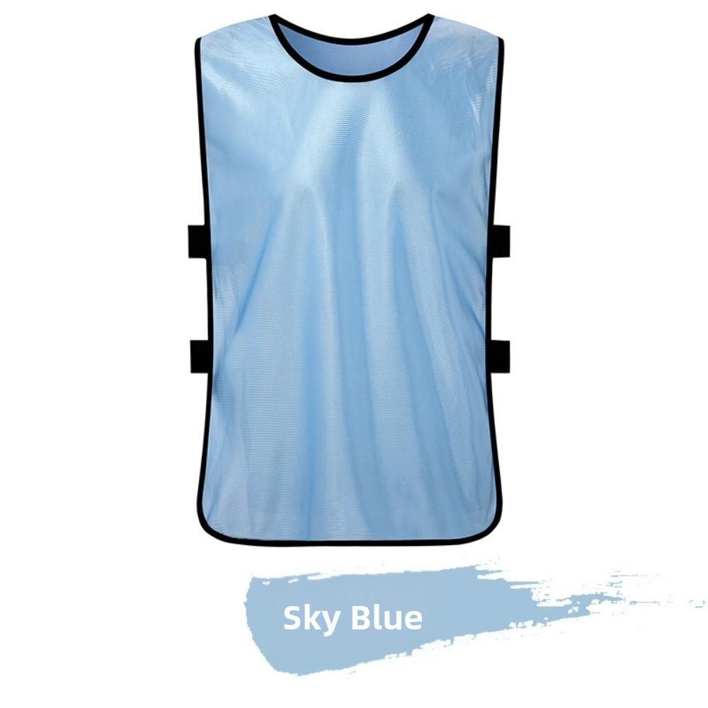 Quick Drying Sports Training Vest Mesh Fabric Team Sports Jersey Durable Kids Soccer Vest For Kids