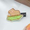 Cute Cartoon Duckbill Clip Waterproof Animal Barrettes Gifts Capybara Hairpin  School