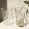 1PC Without Lid Kitchen Dustbin Waste Basket Storage Bucket Transparent Luxury Garbage Container Trash Can Garbage Bin
