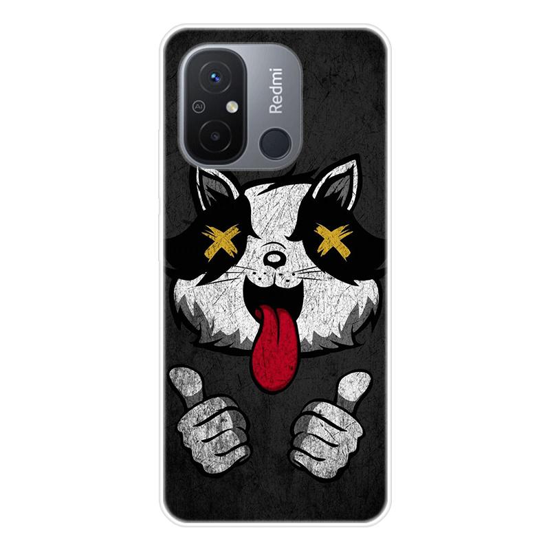 Для Xiaomi Redmi 12C 12 C Redmi12C чехол Мягкая силиконовая задняя крышка Мультяшный чехол для телефона Разнообразие