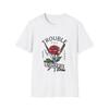 Trouble Maker Rose with Knives T-Shirt and Kids Tshirt | Tattoo Style Graphic Tee