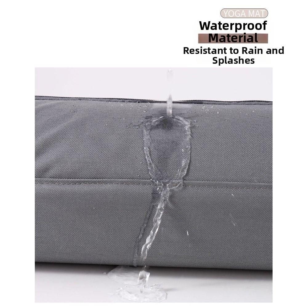 Waterproof Yoga Mat  Bag Large Capacity Gym Mat Cover Portable Fitness Mat Carrier  Sports