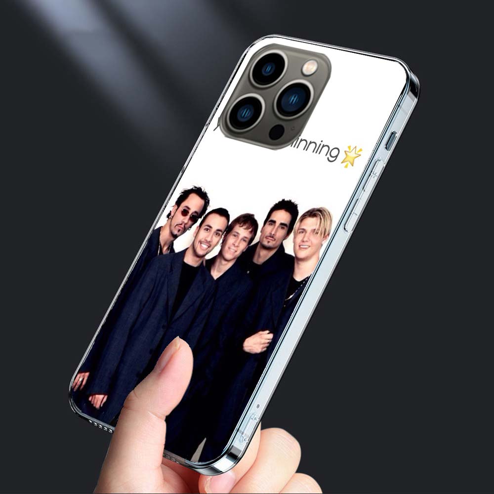 B-Backstreet Boys BSB Мягкий чехол для телефона для iPhone 16E 15 Pro 14 Plus 17E 16 17 Pro Max Air 11 12 13 Mini Ударопрочный Capa Милый