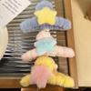 Multicolor Cute Plush Star Hair Clips for Women Girls Children Sweet Fluffy Hairpins Large Shark Clip Hair Accessories