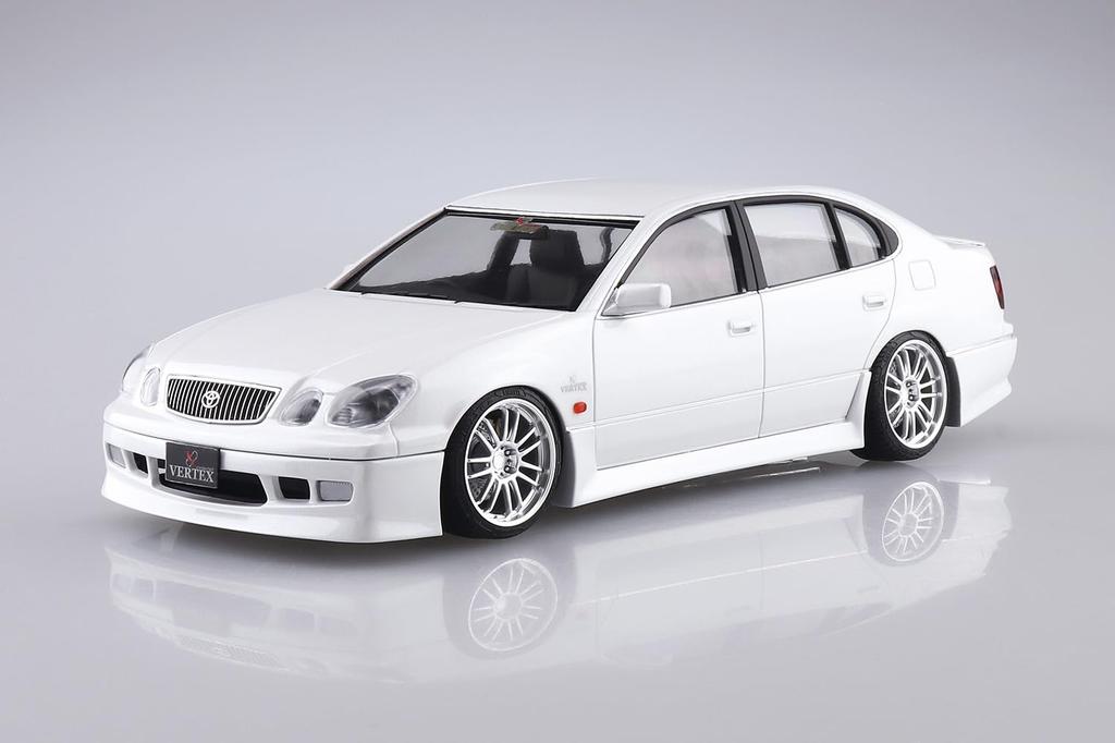 Aoshima Bunka Kyozai The Tuned Car VERTEX JZS161 Aristo Scale Plastic Model (AOSHIMA) '00 (Toyota) 1/24