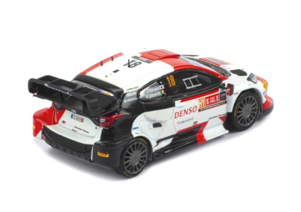 Ixomodel B Toyota GR Yaris RALLY1 22 Ypres Rally #18 T.Katsuta/A.Johnston 1/43 scale RAM876