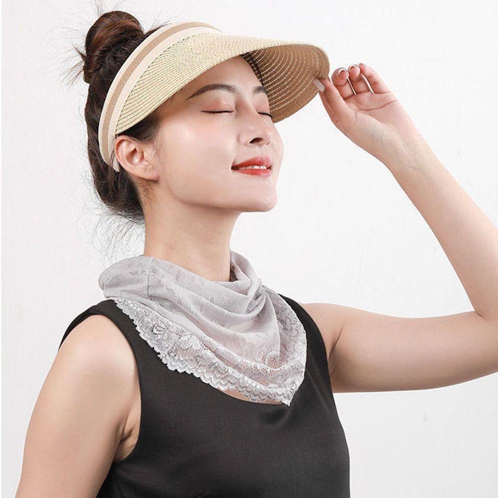 Comfortable Sunscreen Face Scarf Anti-UV Ear Headband Scarf New Neck Mask Summer