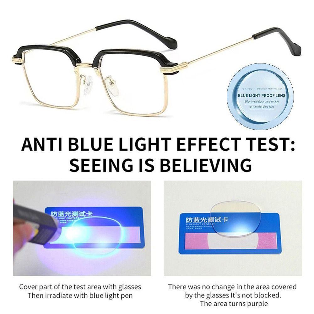 Blue Ray Blocking Anti-Blue Light Glasses Photochromic Ultralight Computer Goggles Eye Protection Sunglasses For Men Women