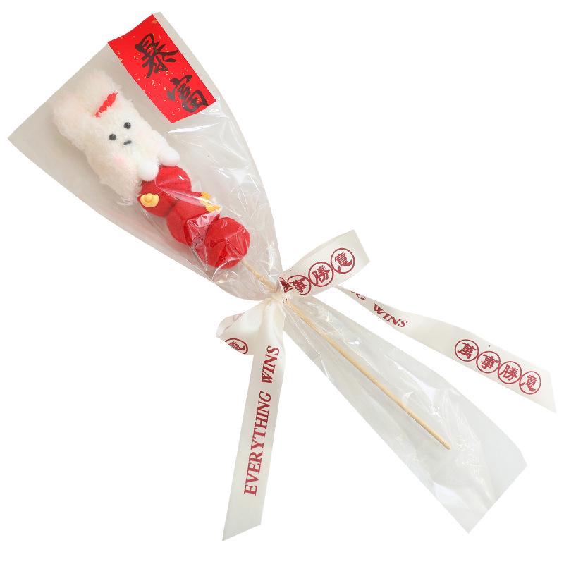 Букет из candied hawthorn twist stick к Празднику Весны: Новогоднее украшение и подарок для детей