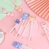 Cartoon Kids Baby Tableware Training Beginner Chopsticks Eating Helper Learning Chopsticks