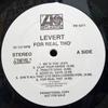 Виниловая пластинка LEVERT For Real Tho PR5071PROMO Atlantic 1993 США SoulFunk Б/у