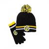 Unisex Adult Hufflepuff Beanie & Gloves Set