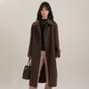 Yileng Women's Double-Sided Wool Lapel Mid-Length Coat