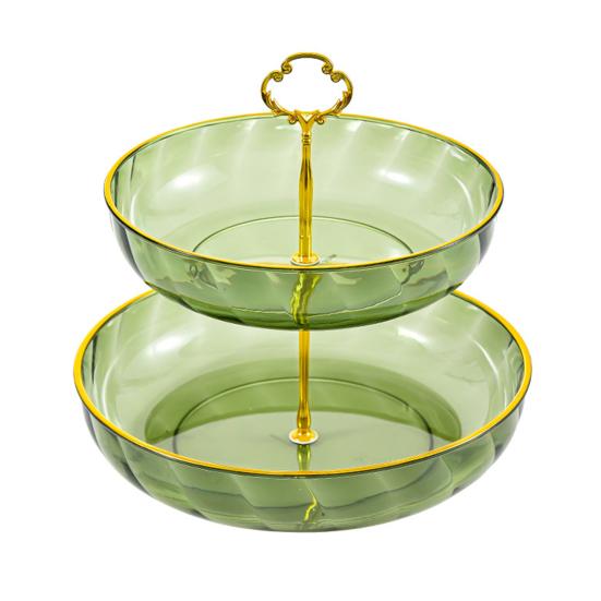 Практичный Легкий Роскошный Хранение Износостойкий Простой Круглый Домашний Поднос Для Фруктов Подставка для Домашних Принадлежностей Подставка для Закусок