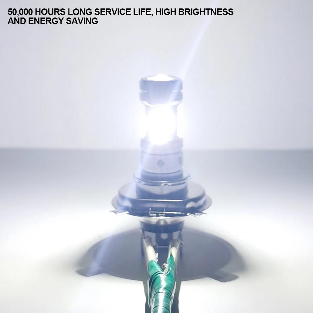 80 Вт H4 светодиодная фара для мотоцикла 4SMD CSP1860 фара для скутера DRL Hi Lo 4000Lm 6000K 12V 24V фара для мотоцикла