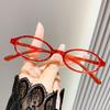 Thin Frame Trendy And Fashionable Anti-blue Light Glasses For Women Versatile Street Shot Flat Light Mirror 3022