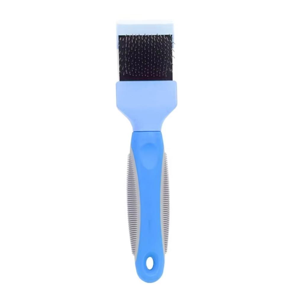 Stainless Steel Pet Hair Brush Double Sided Pet Hair Cleaning Comb Pet Hair Detangling Comb Cats