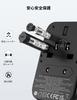 MOMAX 35W PD Overseas Power Conversion Adapter, совместимый со всем миром преобразователь, дорожный адаптер для зарядки 6 устройств одновременно, розетка PD QC bf c