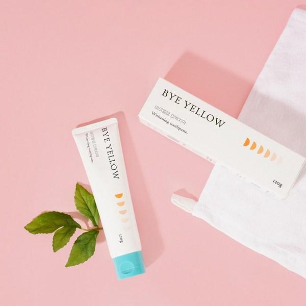 Зубная паста By Yellow Whitening с прополисом для отбеливания зубов 120 г, 5 шт.