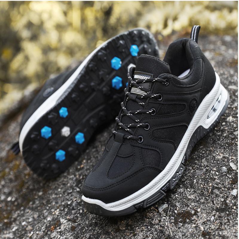 Oulylan Fashion Barefoot Shoes for Men Men'S Outdoor Mountaineering Breathable Slip Quick Dry Non-Slip Casual Walking Sneak