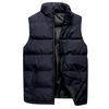 Cotton Vest Men Winter Jackets Vests Man Thick Sleeveless Coats Male Warm Padded Waistcoat Men Gilet